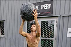 Sveltus Wall Ball Camouflage 12 Kg - Ballon Entraînement CrossFit Coutures Renforcées
