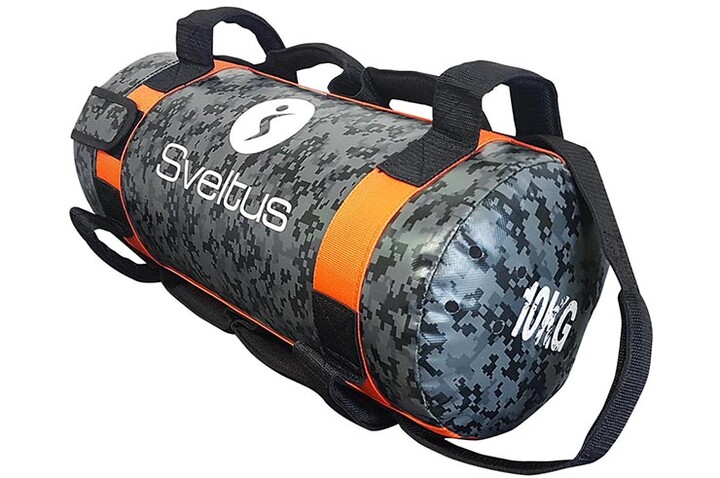 Saco de ginástica com peso, camuflado - Sandbag, Sveltus