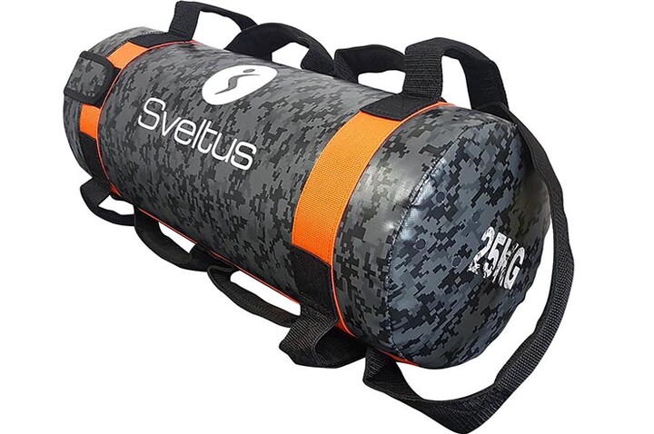 Saco de ginástica com peso, camuflado - Sandbag, Sveltus