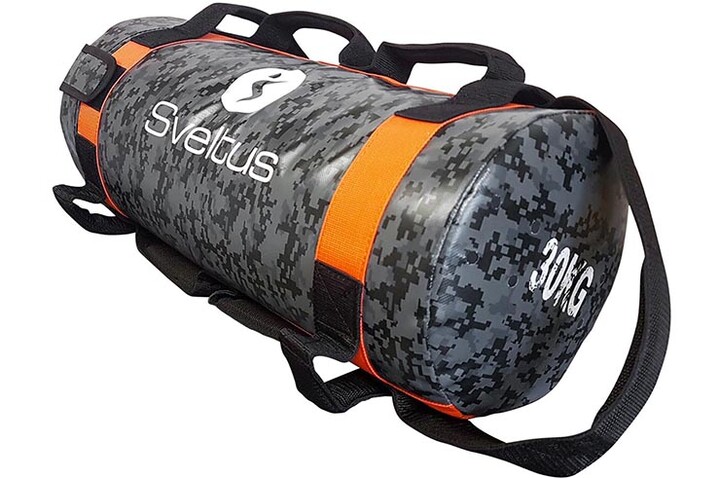 Saco de ginástica com peso, camuflado - Sandbag, Sveltus