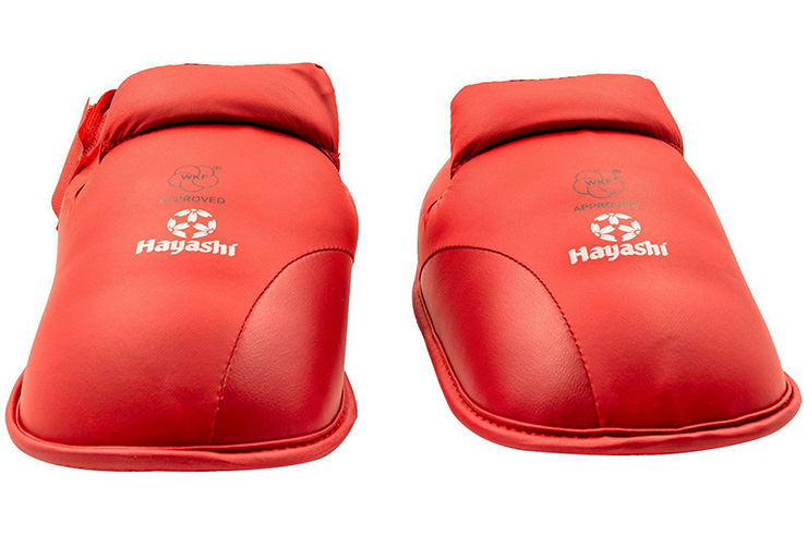 Step & Shinguards WKF, Removable, Hayashi