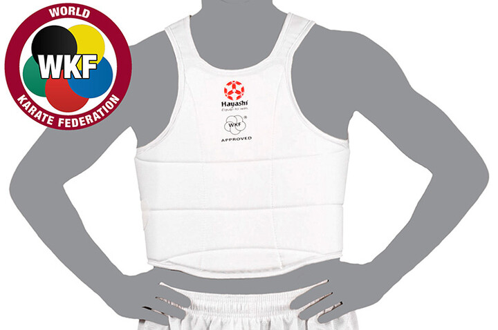 Placa frontal de Karaté - WKF, Hayashi