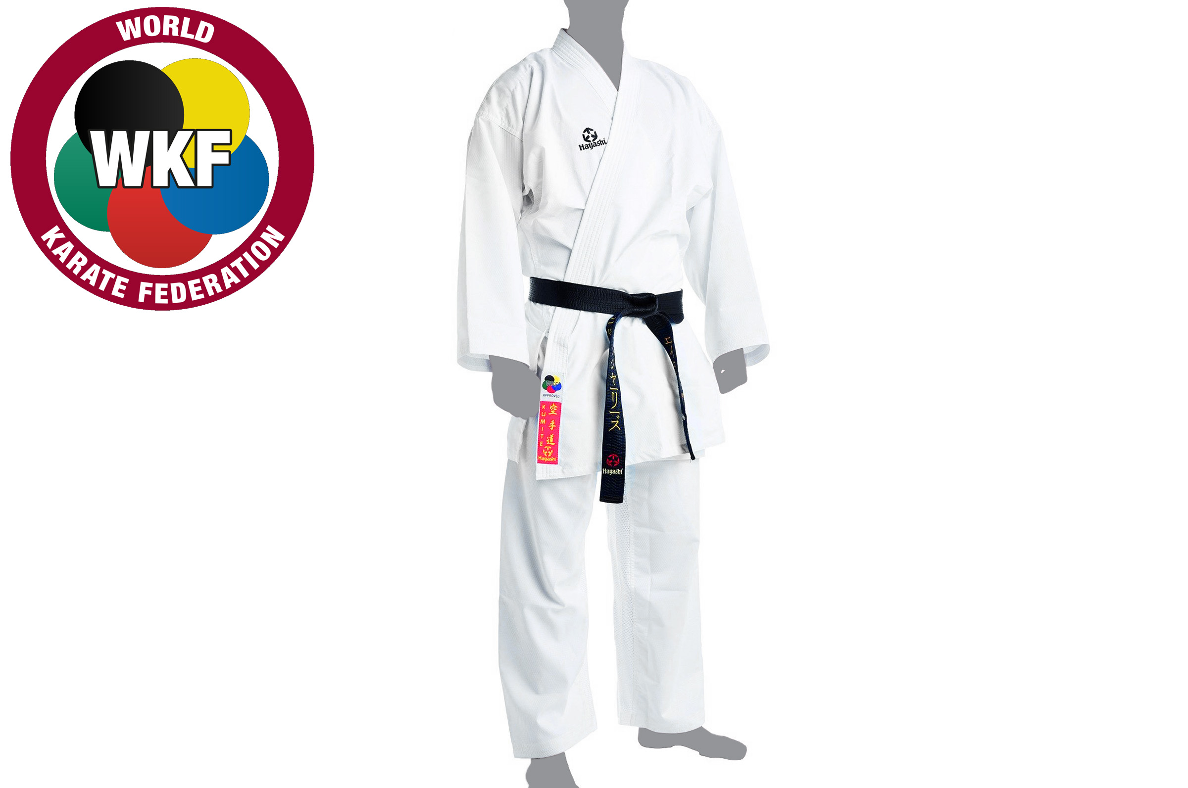 genéticamente Extracto Finalmente Kimono de Karate WKF - Kumite, Hayashi - DragonSports.eu
