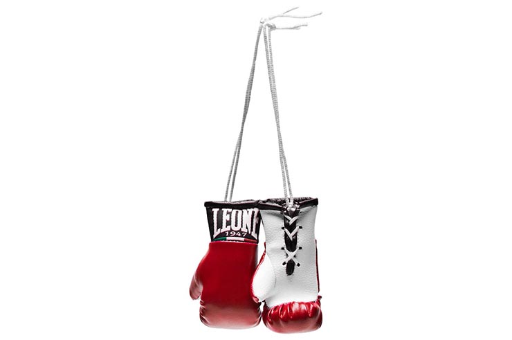 Pair of Mini Boxing Gloves, for rearview mirror - AC911 , Leone