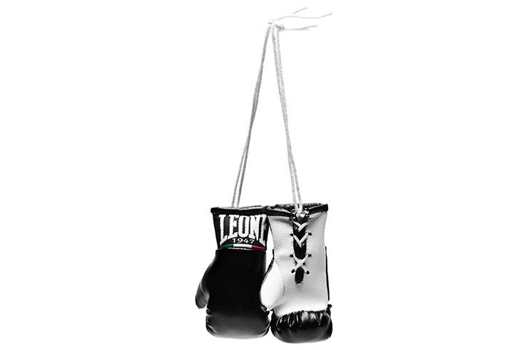 Pair of Mini Boxing Gloves, for rearview mirror - AC911 , Leone