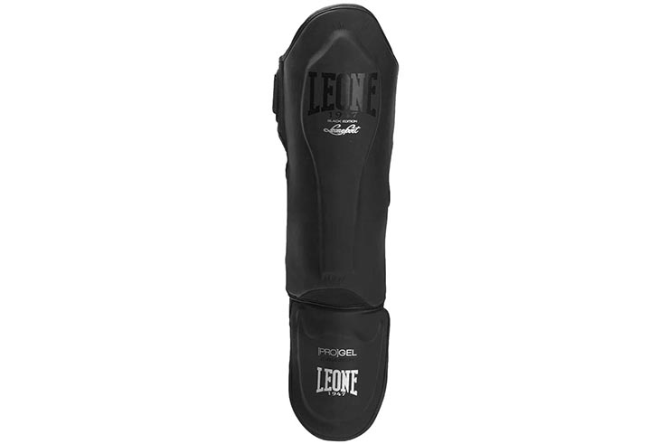 Step & shinguards - Black Edition, Leone