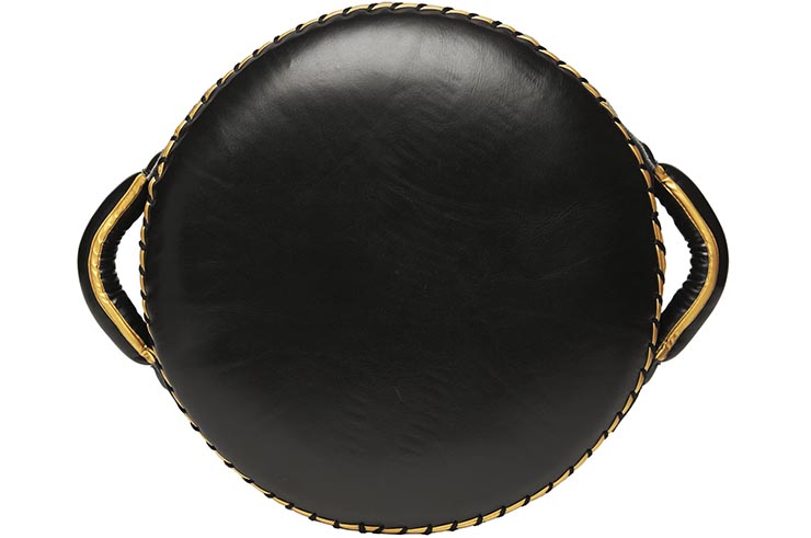 Buffalo Leather Round Punch Shield, Power Line - GM430, Leone