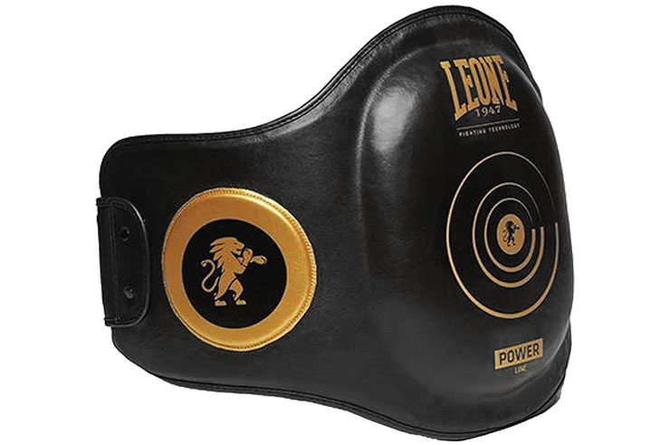 Abdominal Punching Pad, Buffalo leather - Power Line, Leone