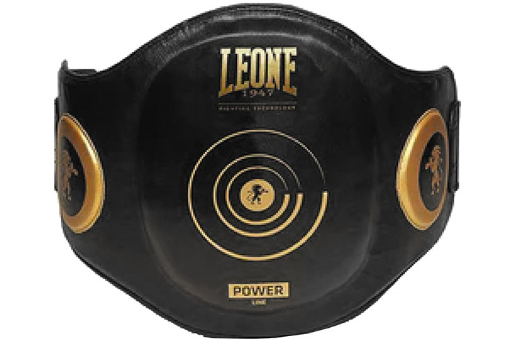 Abdominal Punching Pad, Buffalo leather - Power Line, Leone