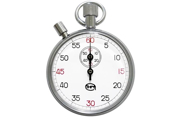 Chronomètre avec remontoir, Bloqueur - Mécanique, IHM
