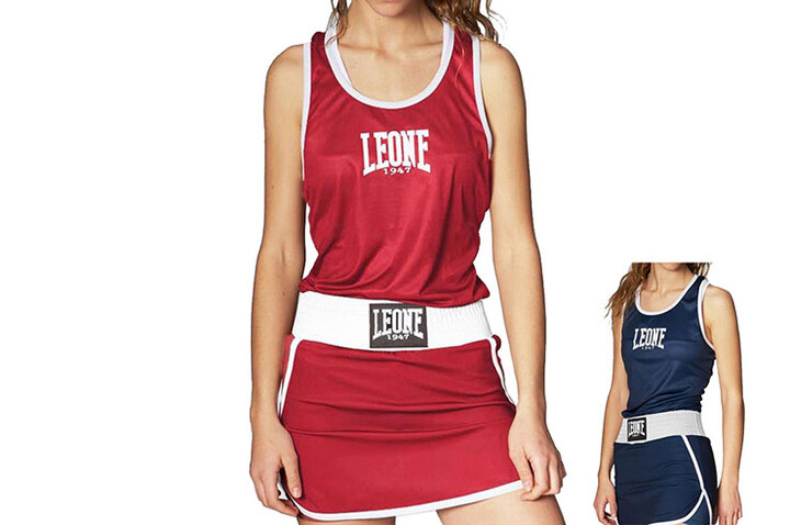 Camisola interior de Boxe, Concorrência Mulher - Match, Leone
