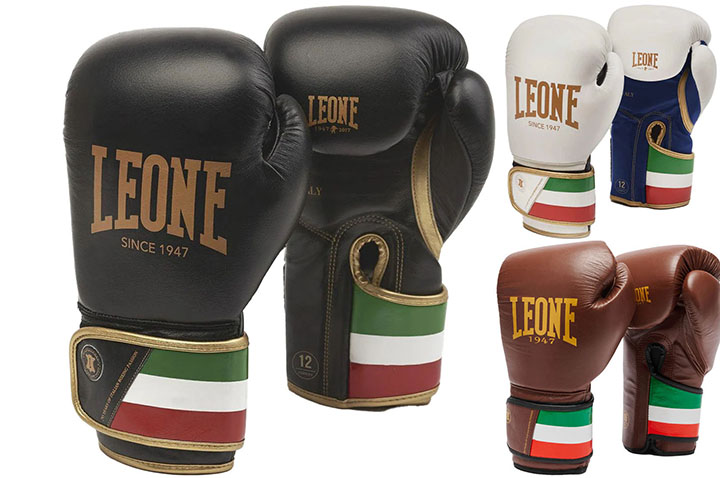 Gants de Boxe, Cuir de buffle - Italy 47, Leone