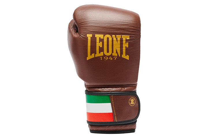 Boxing gloves, Buffalo leather - Italy 47, Leone