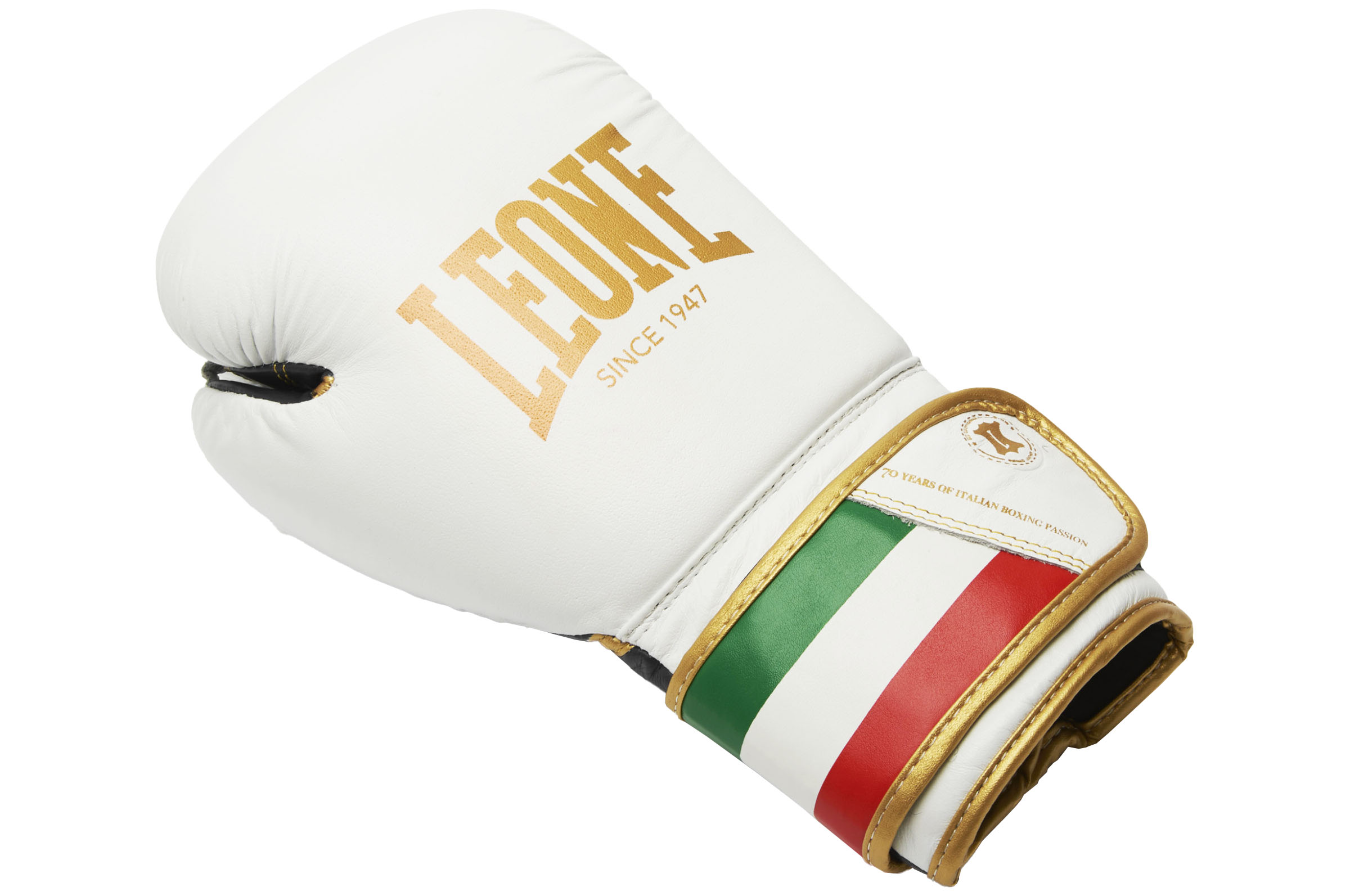 Boxing gloves Buffalo leather Italy 47 Leone DragonSports.eu