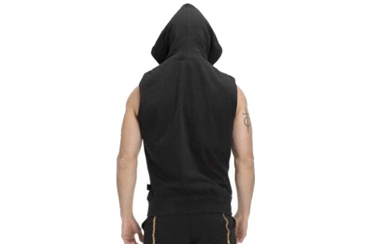 Hooded jacket, Sleeveless - GOLD, Leone