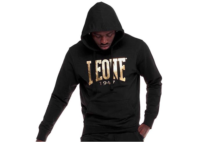 Sweatshirt à capuche - GOLD, Leone