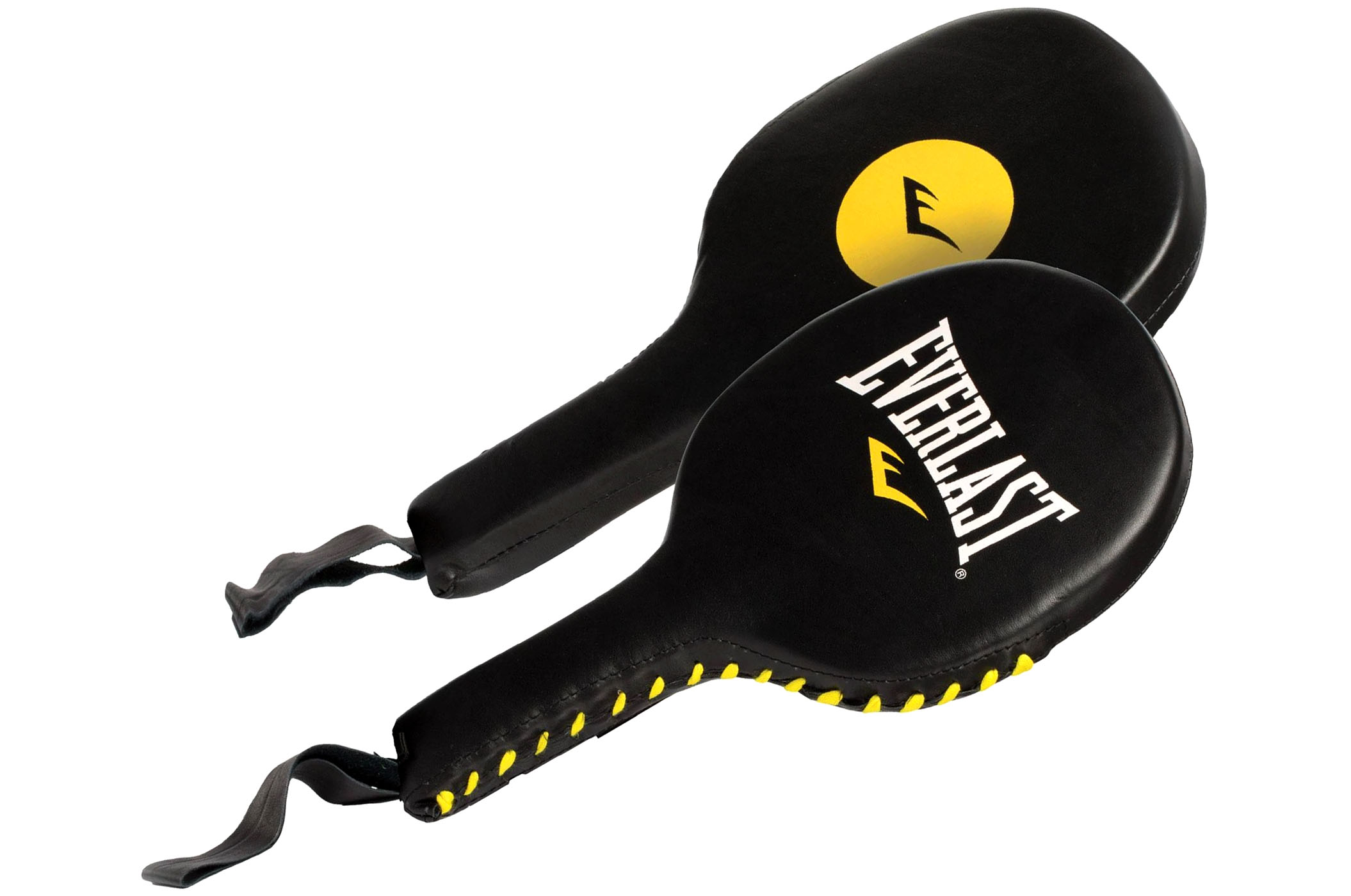 Two paddles Everlast Leather Boxing MMA Punch Paddles 