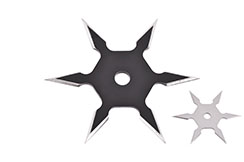 Estrella Ninja Shuriken, 6 Puntas