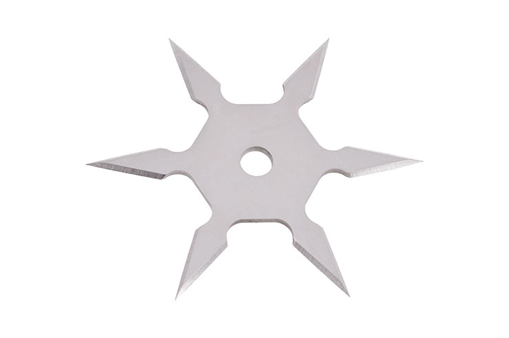Estrela Ninja Shuriken, Aço Aço inoxidável - 6 Dicas