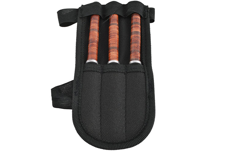 Throwing Knives, Stacked Leather grip - Set of 3 (16 cm)