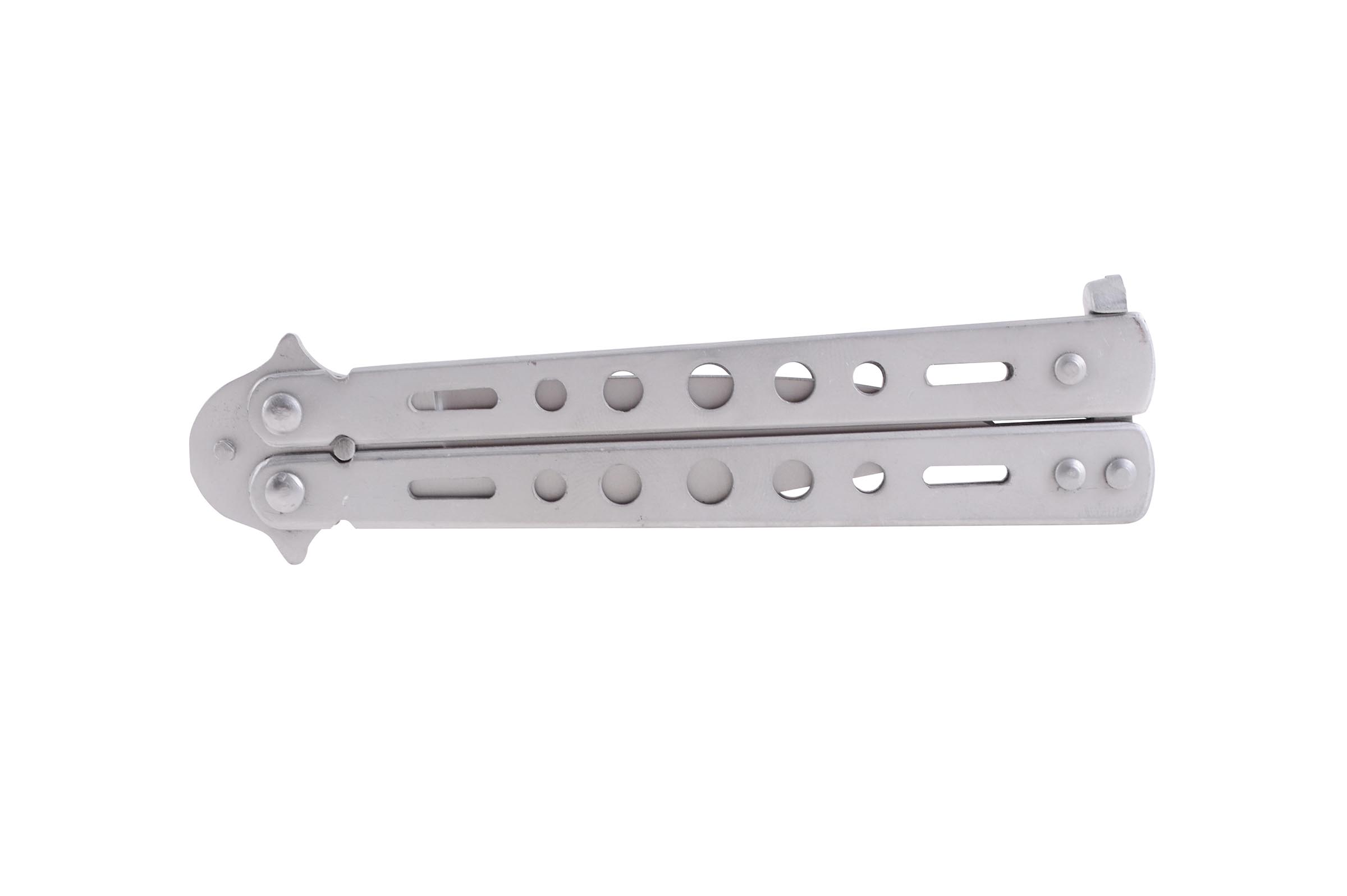Butterfly Knife, Stainless Steel (22 cm) 