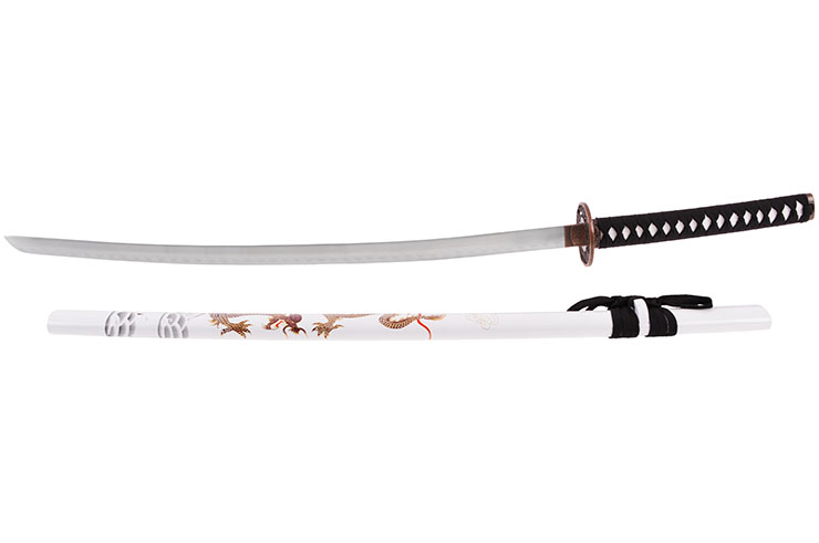 Katana Iaïto, Dragon Or & Blanc