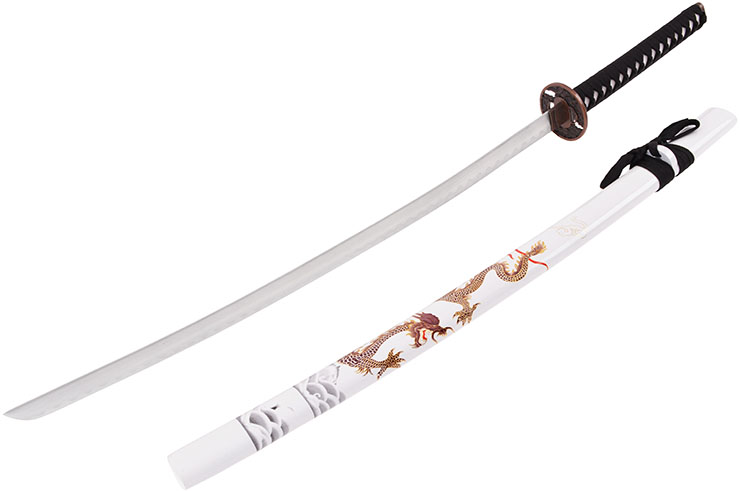 Katana Iaïto, Dragon Or & Blanc