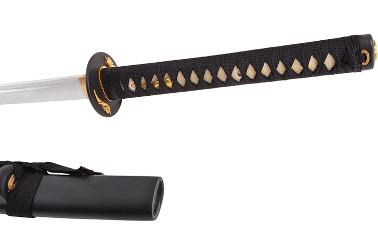 Katana Fudoshin, kyouteki Matte Black - Sharpened