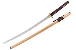 Katana Fudoshin, Bois Naturel - Aiguisé