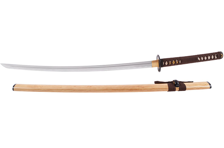 Katana Fudoshin, Madera Natural - Afilada