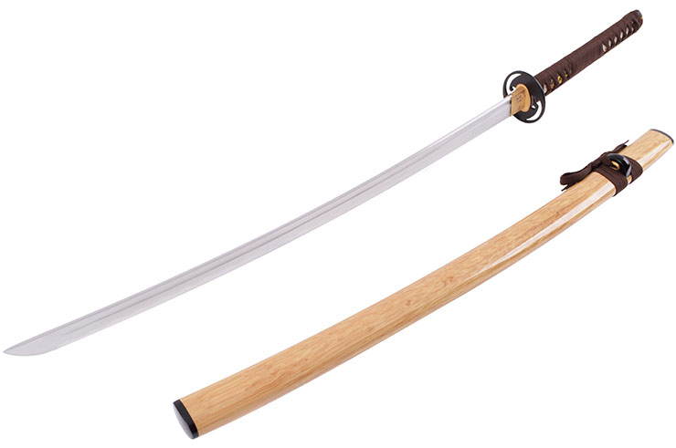 Katana Fudoshin, Madera Natural - Afilada