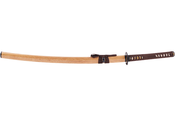 Katana Fudoshin, Madera Natural - Afilada