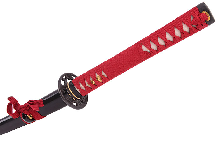 Katana Fudoshin, Red & Black - Sharpened