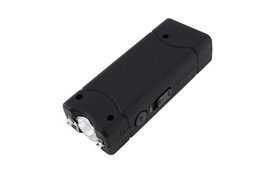 Pistola de Choque Elétrica Compacta com Lanterna – Autodefesa