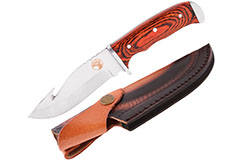 Cuchillo, Acero inoxidable y Mango madera - Stag (12 cm)