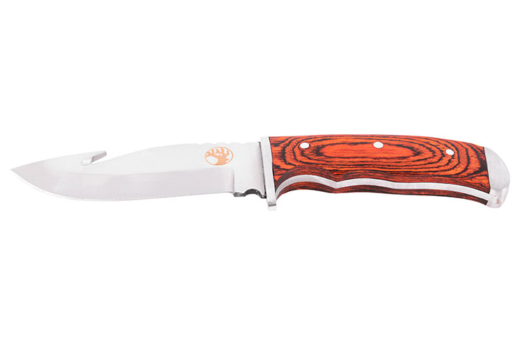 Knife, Stainless Steel & Wooden Handle - Stag (12 cm)