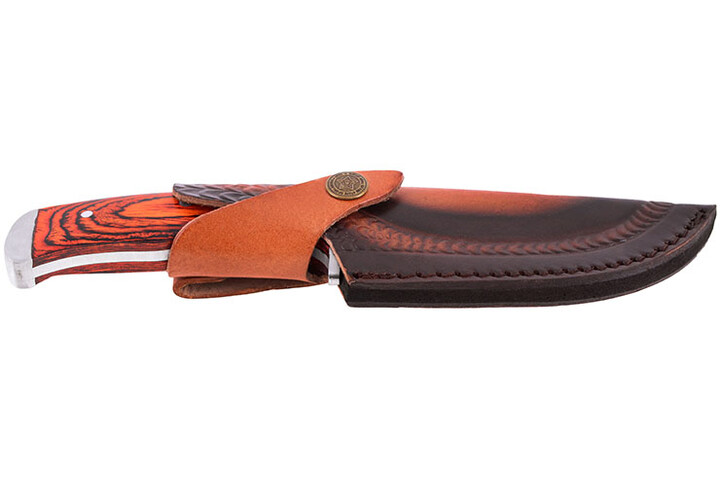 Knife, Stainless Steel & Wooden Handle - Stag (12 cm)