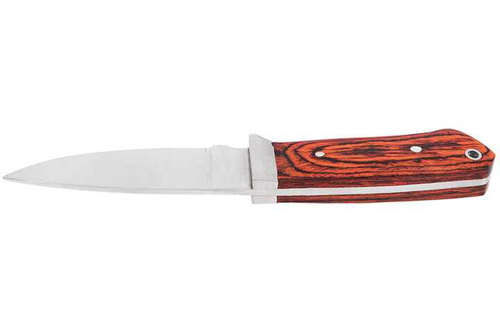 pequeno Punhal, Aço Aço inoxidável & Manga em Madeira (10 cm)