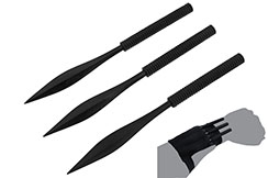 Throwing Daggers, weighted steel tip - Set of 3