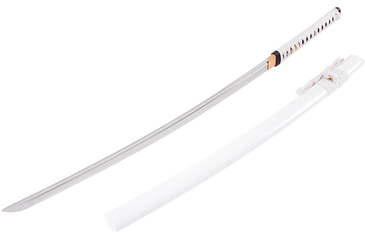 Katana Shirasaya Fudoshin, Branco - Afiado