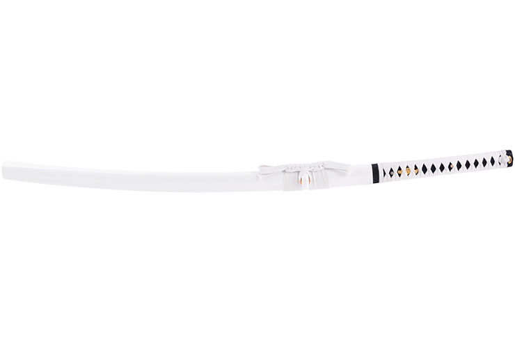 Katana Shirasaya Fudoshin, Branco - Afiado