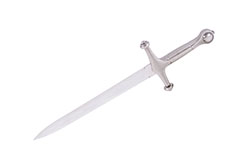 Letter Opener, Medieval Dagger - Straight Guard