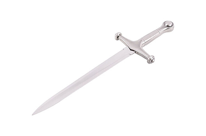 Abridor de cartas, Punhal Medieval - guarda correcto