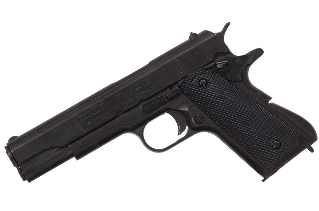 Pistolet Acier, Crosse Plastique - Réplique M1911 