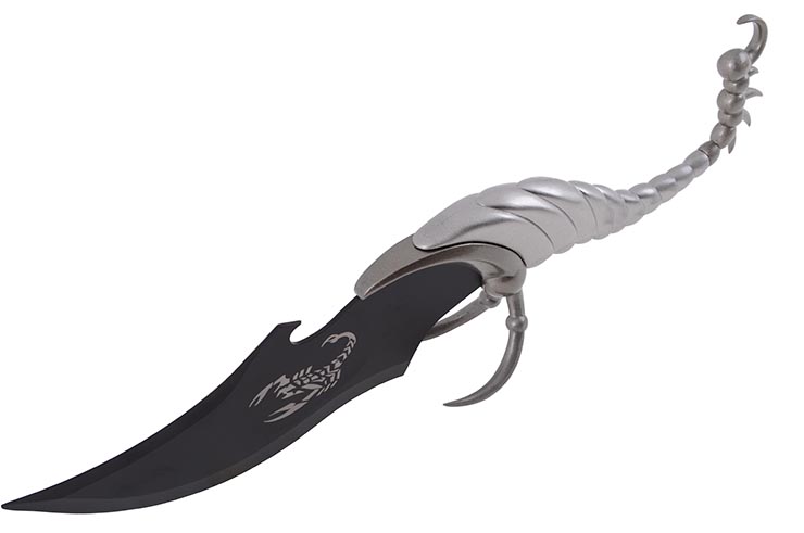 Dagger & stand, Stainless Steel - Scorpion
