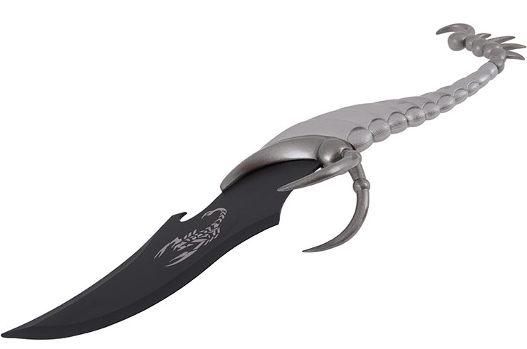 Dagger & stand, Stainless Steel - Scorpion