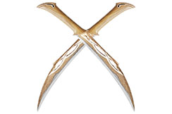 Two daggers with support - Replica Tauriel fight