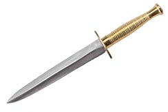 Dagger, Sheffield type - Brass, 18 cm