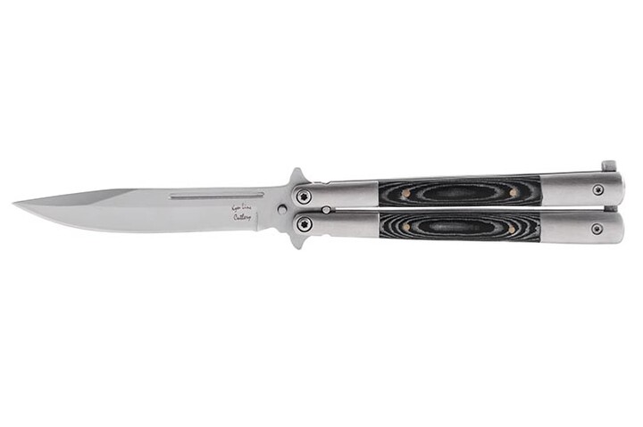 Faca Borboleta - Madeira & Aço Aço inoxidável (22.5cm)