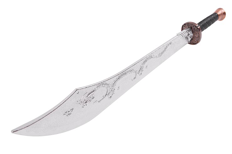 Da Dao Broadsword - Black Dragon, Chromed Polypropylene